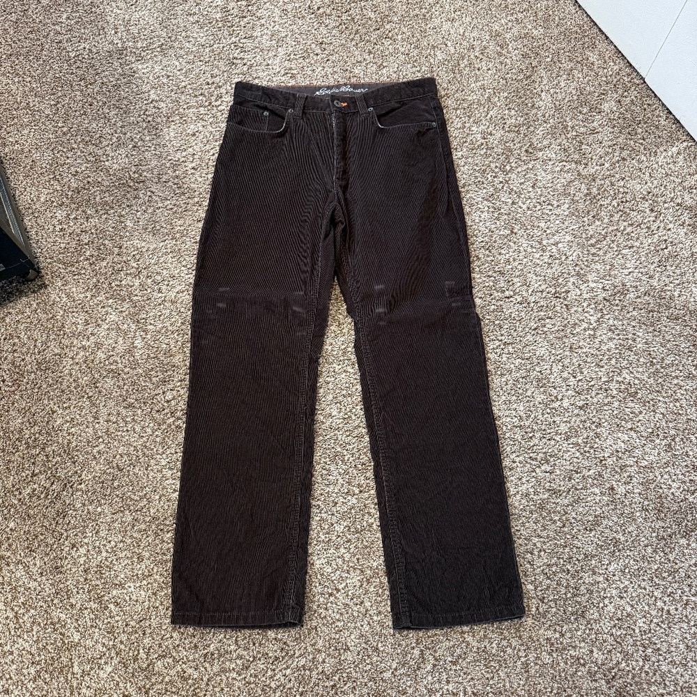 Eddie Bauer straight corduroys